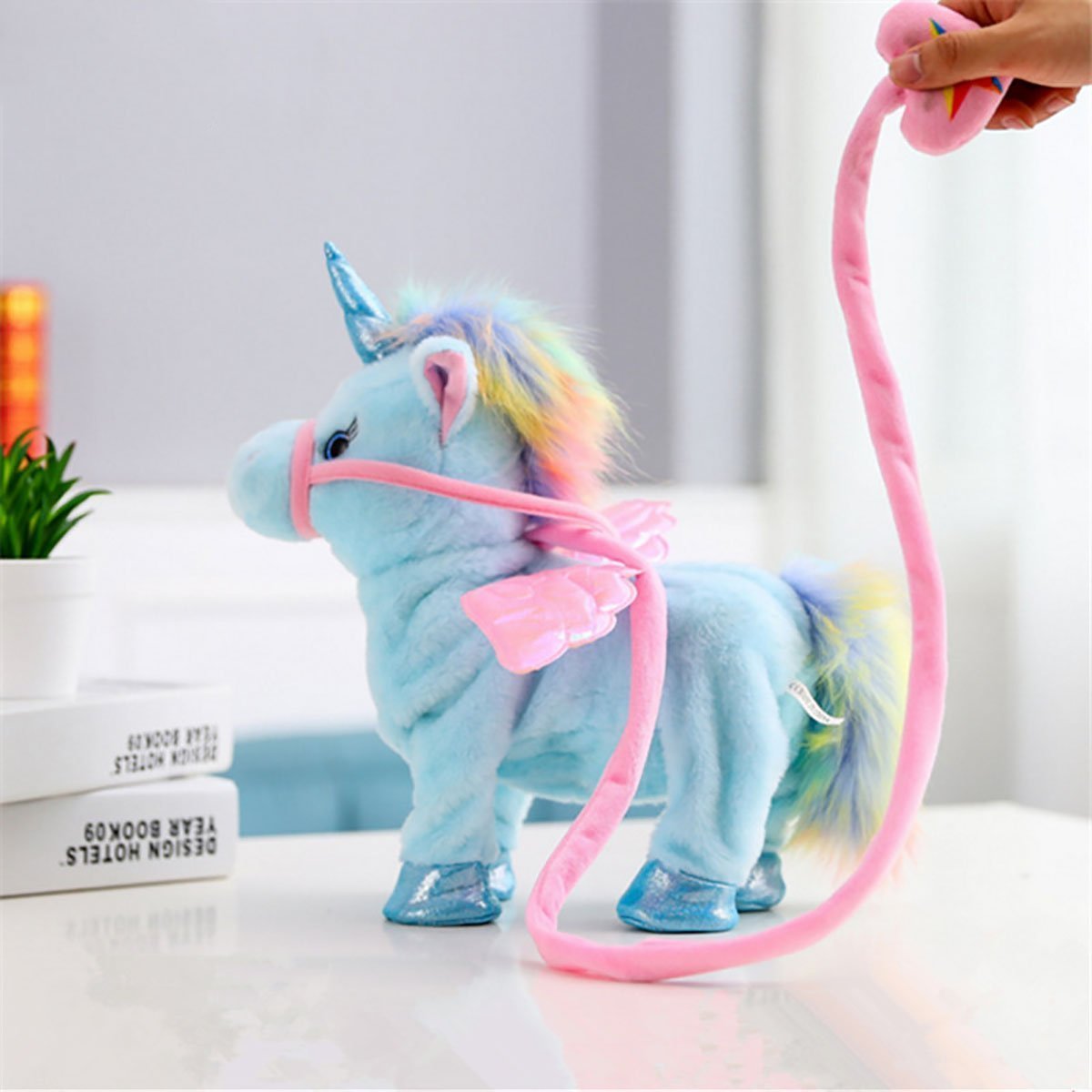 UnicornJoy - Unicorn Pluche Speelgoed met Elektrische Beweging