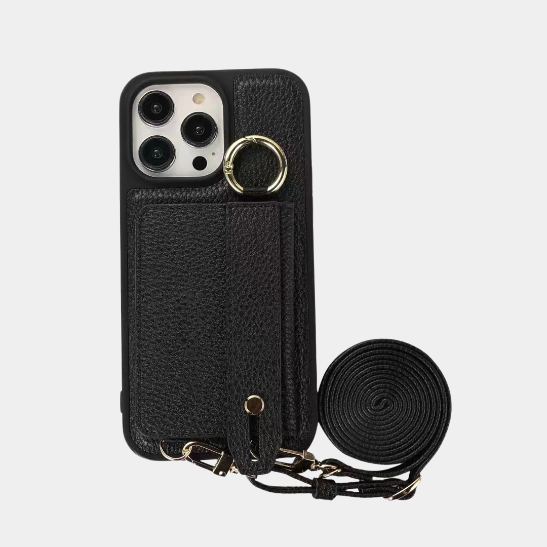 StrapPro - Kleurige iPhone crossbody hoes met schouderband