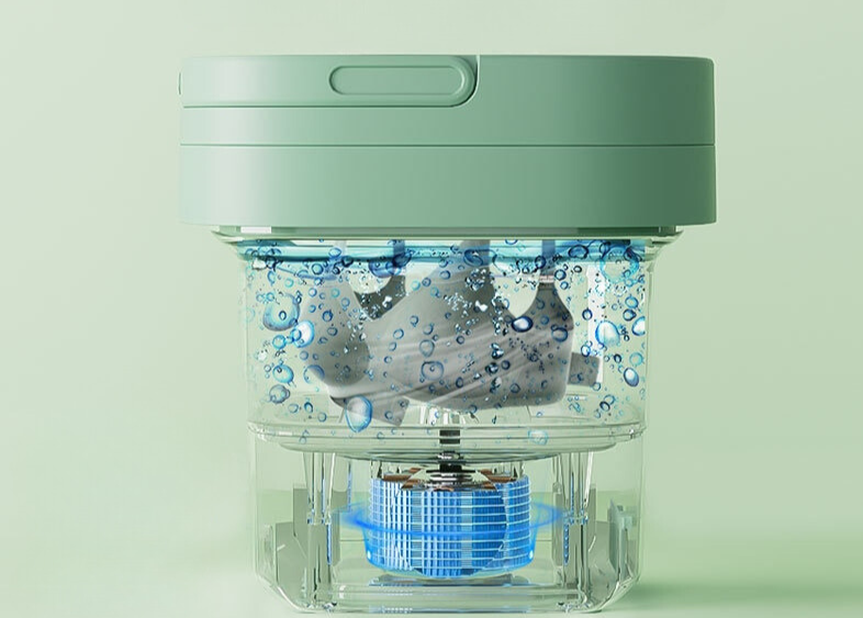 QuickWash | De handige opvouwbare mini wasmachine met droger