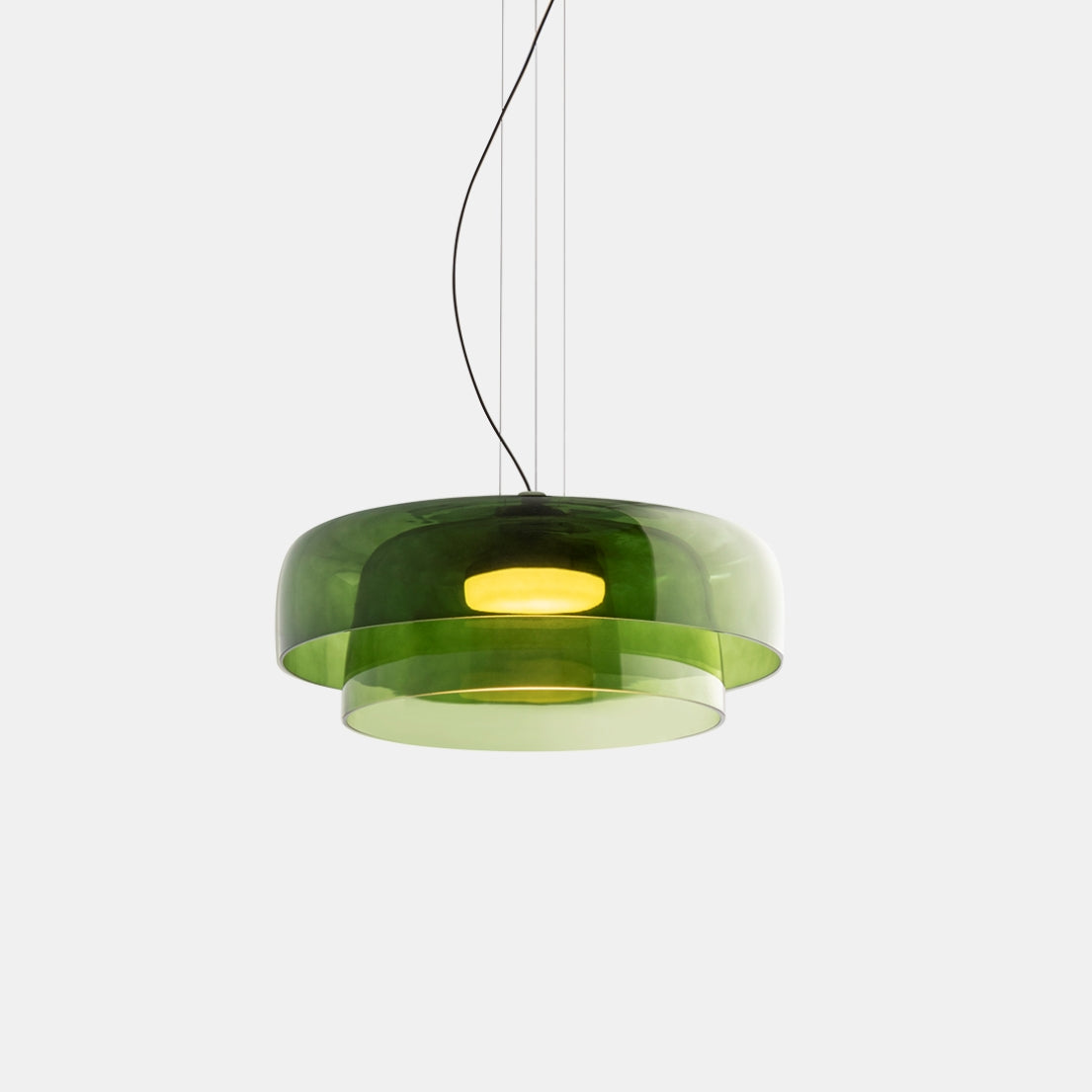 EvoGlow - Hanglamp van noors glas