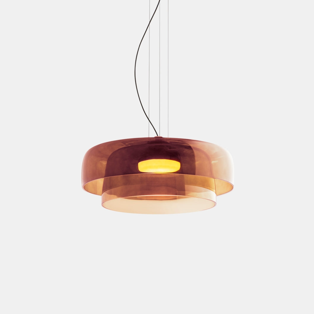 EvoGlow - Hanglamp van noors glas