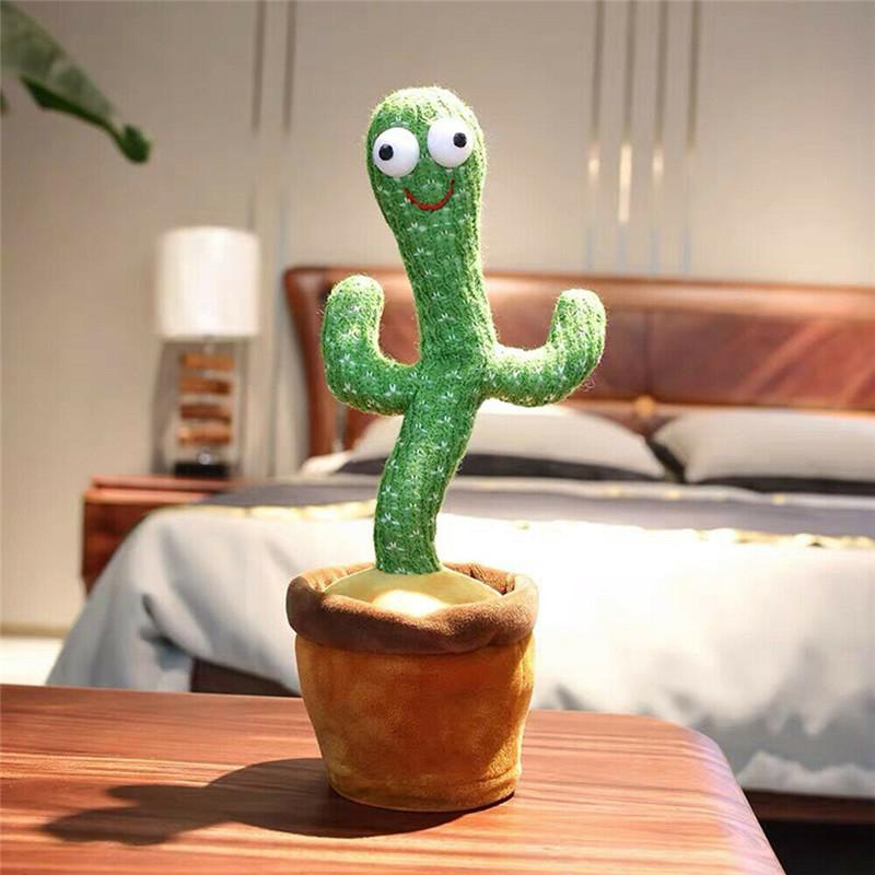 LumaNova - Reageert op geluid De pratende cactus