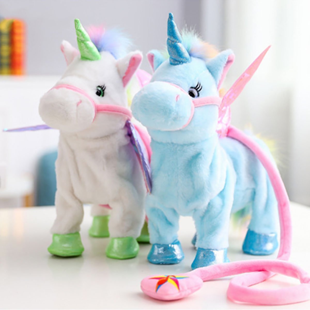 UnicornJoy - Unicorn Pluche Speelgoed met Elektrische Beweging
