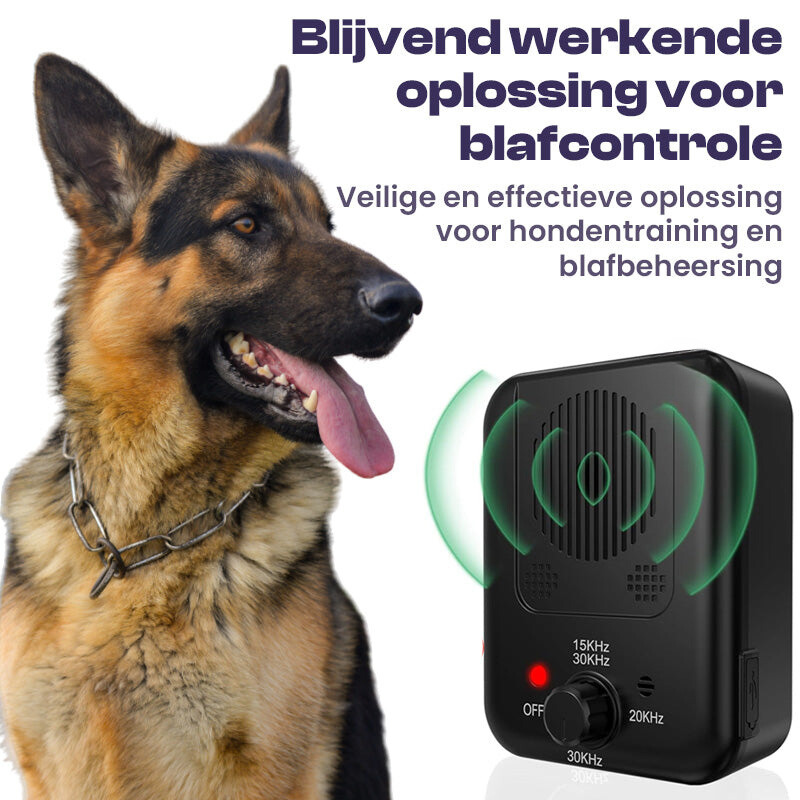 GentleWoof | Pijnvrij Anti-Blaf Apparaat