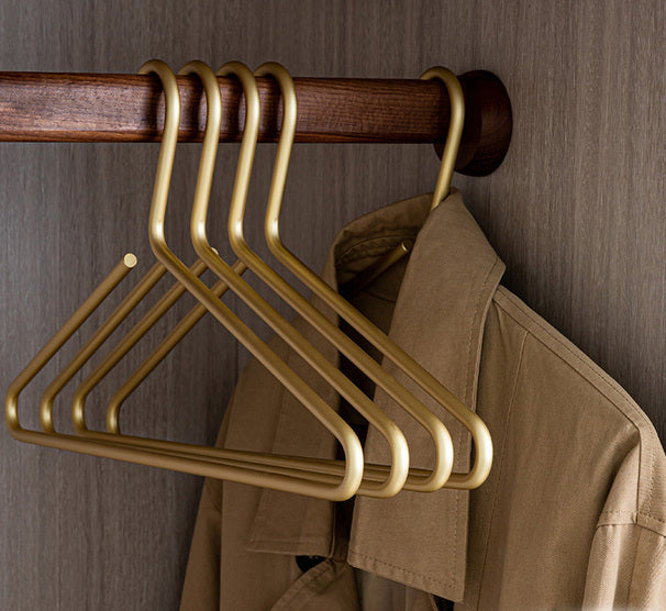 PrestigeHold - Slanke en duurzame metalen kleerhanger verpakking van 5 stuks