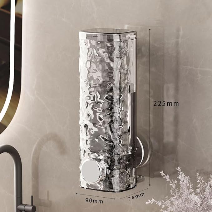 MountClean - Zorgvuldige Zeepdispenser met Zuignapmontage