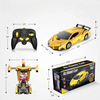 RoboRev - Transformerende robot RC-auto's voor kinderen