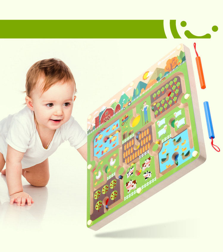 PlayZen - Magnetische Doolhof - Puzzelspel