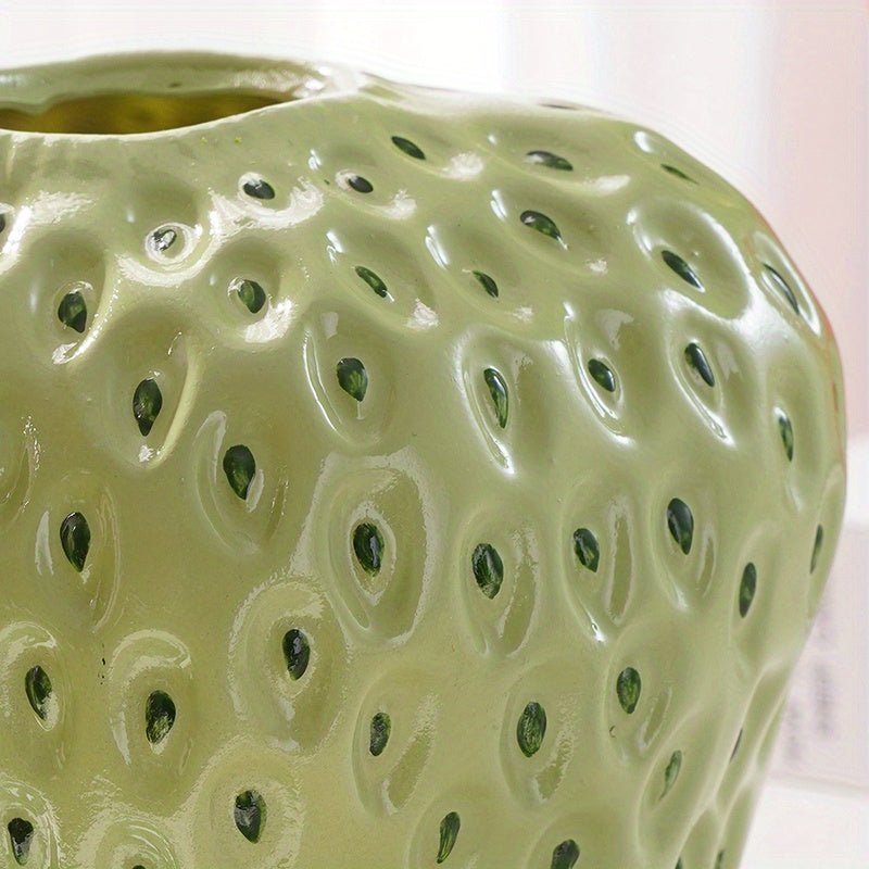 StrawVase - Unieke aardbei keramische designvaas
