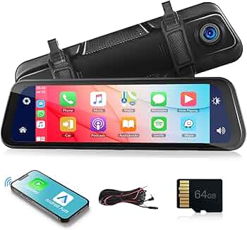 DriveWatch - Draadloze Spiegel Dashcam voor Auto