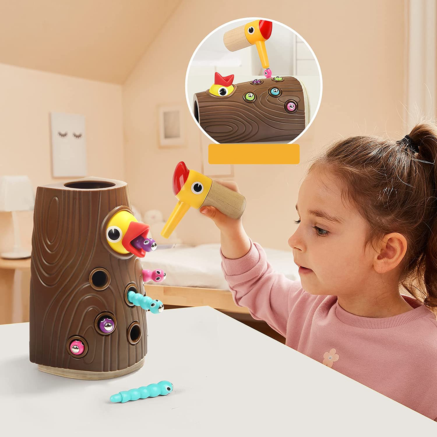 FunNest - Educatief Vogels Voeren Spel voor Kids