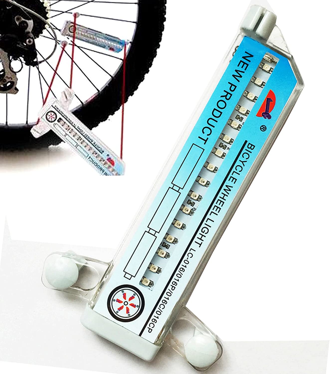 RideBright - 3D LED Spaakverlichting voor Fietsen