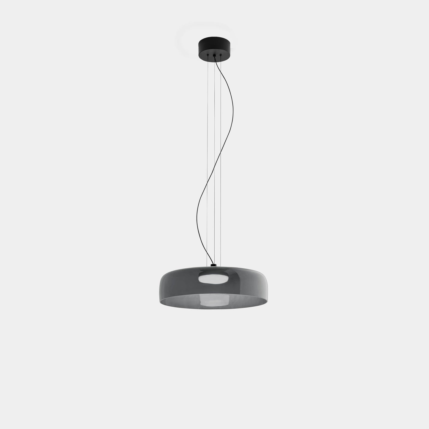 EvoGlow - Hanglamp van noors glas