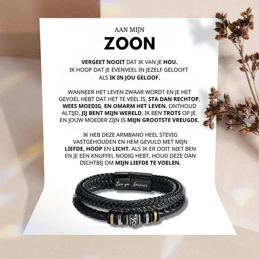 LuxeWrist | Leren Armband