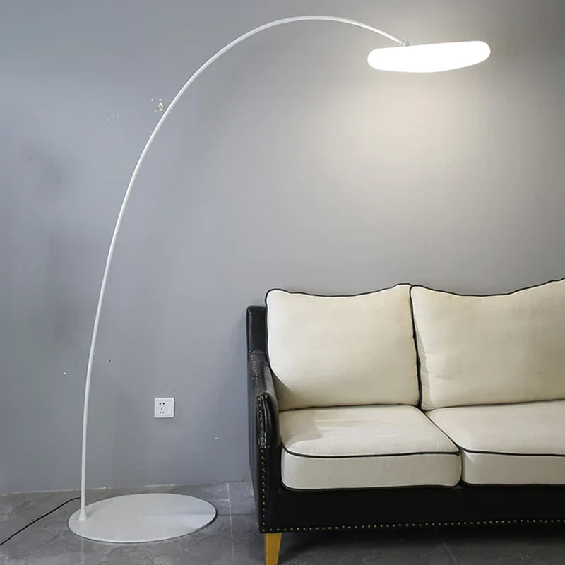 CraftiLight | Minori Design LED Vloerlamp Wit Zwart Metaal Woonkamer Slaapkamer