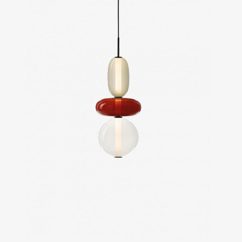 Luxovia - Elegante glazen hanglamp met LED-verlichting