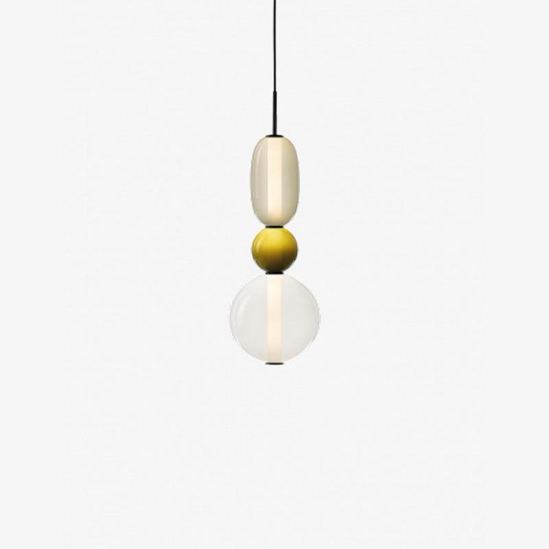 Luxovia - Elegante glazen hanglamp met LED-verlichting