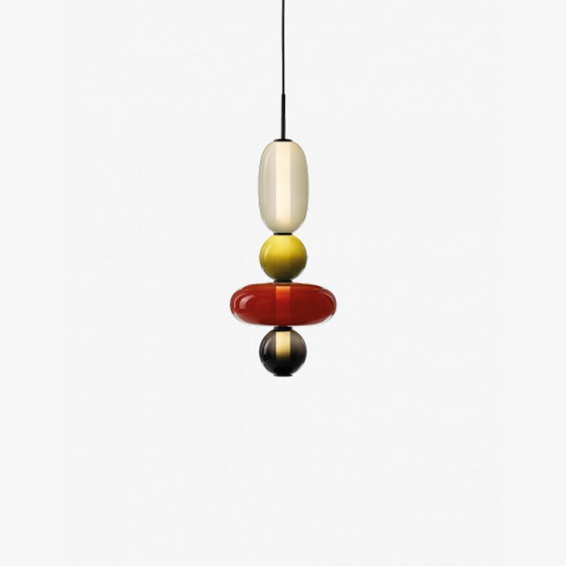 Luxovia - Elegante glazen hanglamp met LED-verlichting