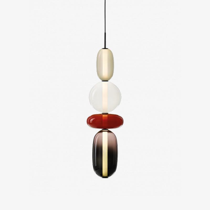 Luxovia - Elegante glazen hanglamp met LED-verlichting
