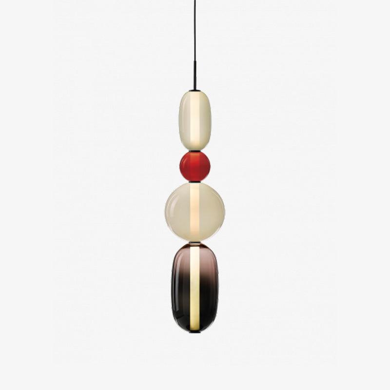 Luxovia - Elegante glazen hanglamp met LED-verlichting