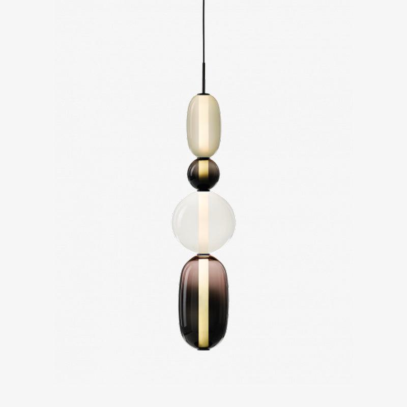 Luxovia - Elegante glazen hanglamp met LED-verlichting