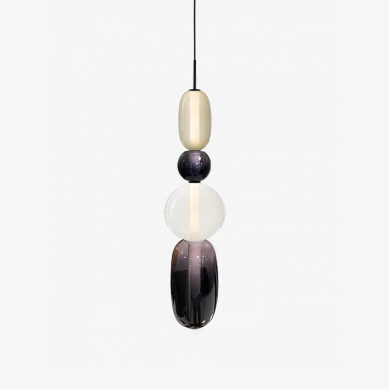 Luxovia - Elegante glazen hanglamp met LED-verlichting
