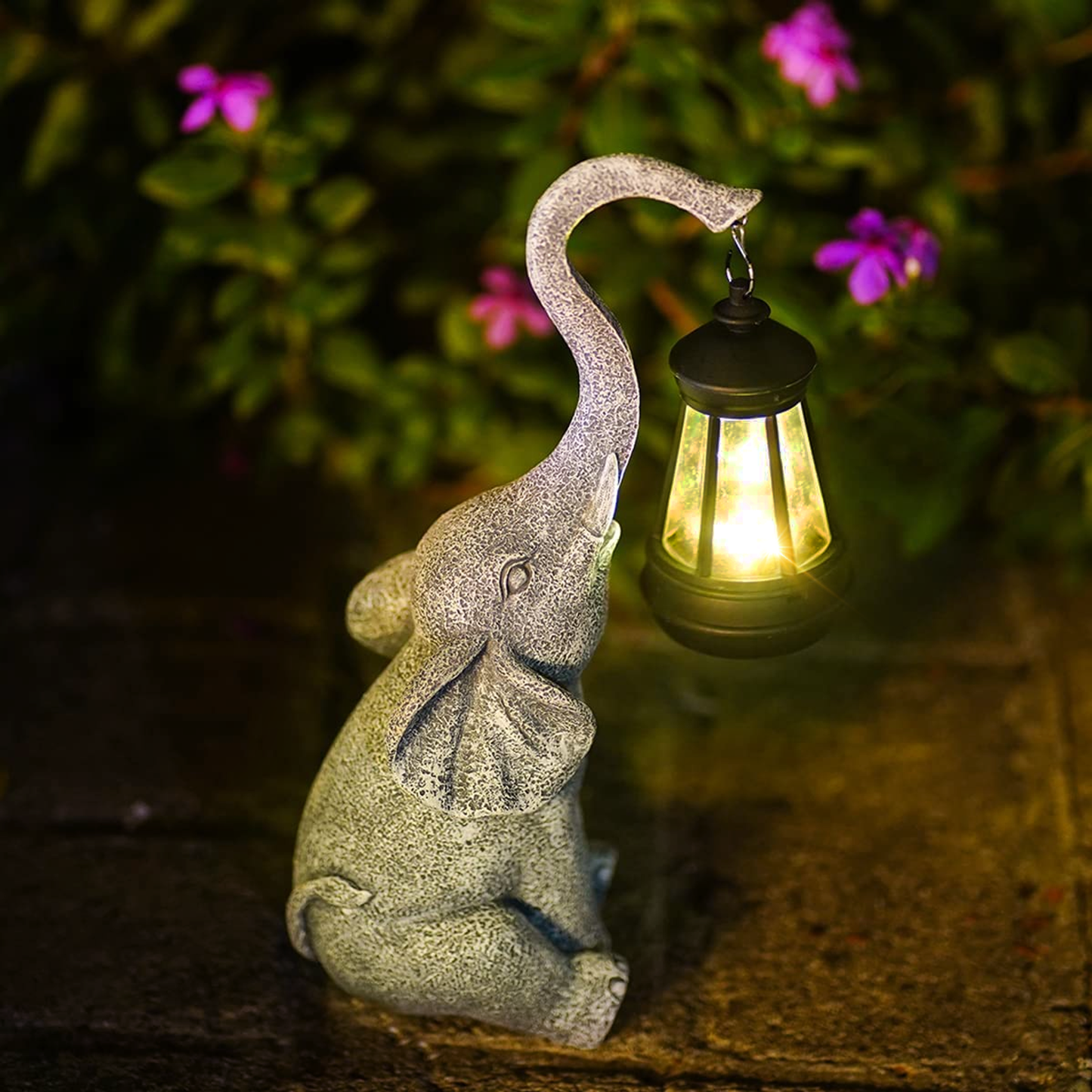 LumiElegance - Gentle | Tuinlamp met olifant