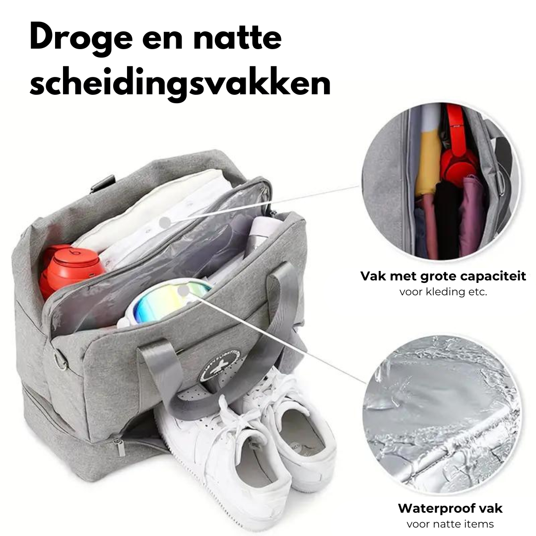 EclipseElite - Handbagage Reistas - Waterdicht - Schoenenvak