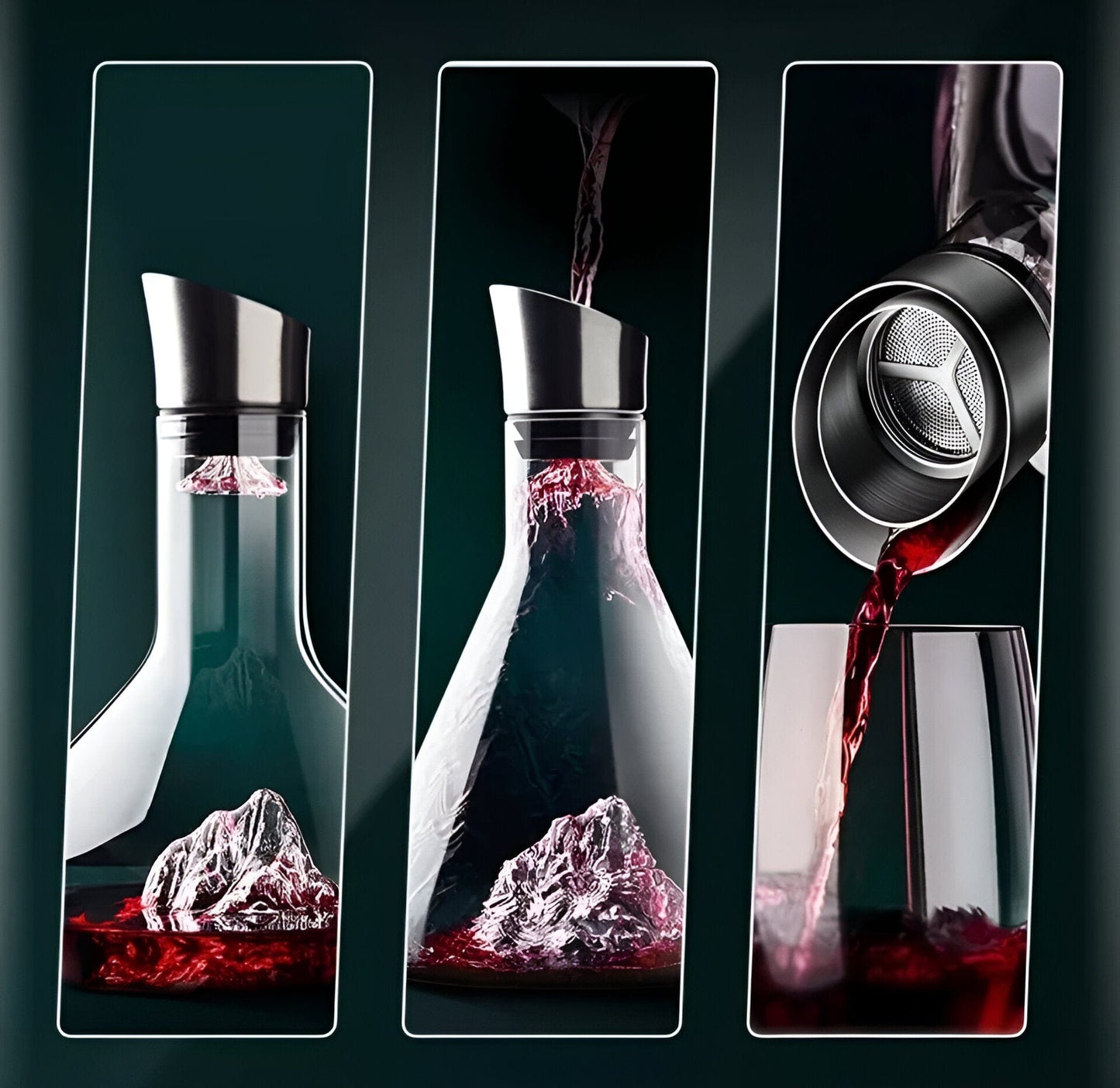 CrystalPour - Decanteer Wijnkan voor Distributeurs