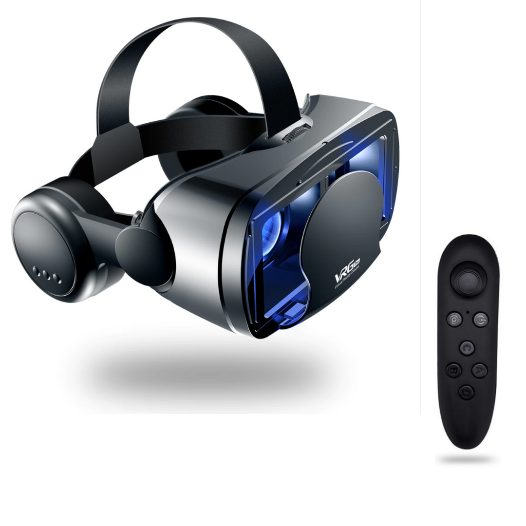 VisionSync | Smart VR Bril met Geïntegreerde Headset voor iPhone & Android