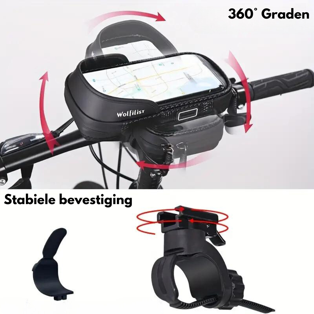 TechGuard - Telefoonhouder Fiets - Waterdicht