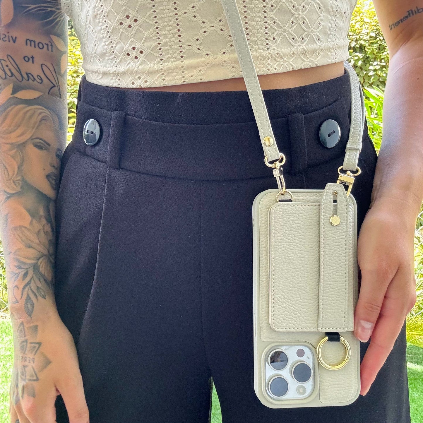 StrapPro - Kleurige iPhone crossbody hoes met schouderband