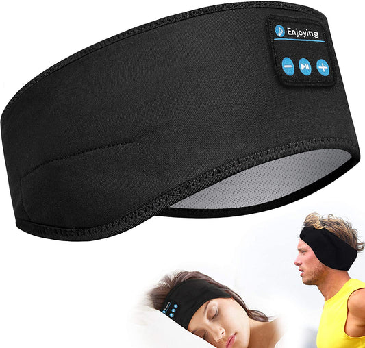 SnoozeSync - Draadloze en dunne hoofdband voor slapen