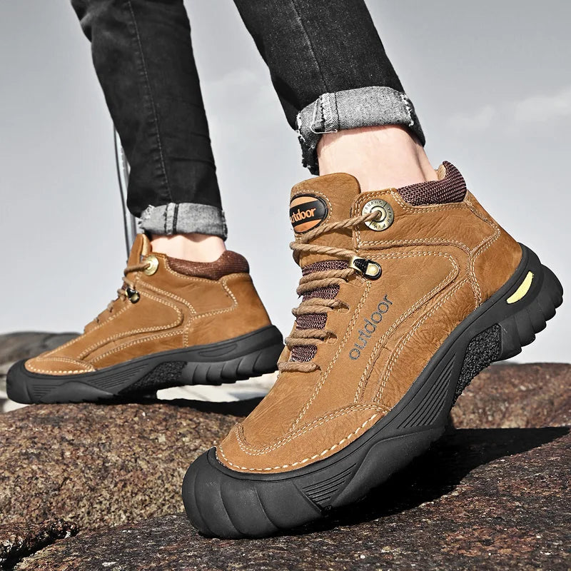 PrimeHaven - Outdoor PE Leren Wandelschoenen - Man