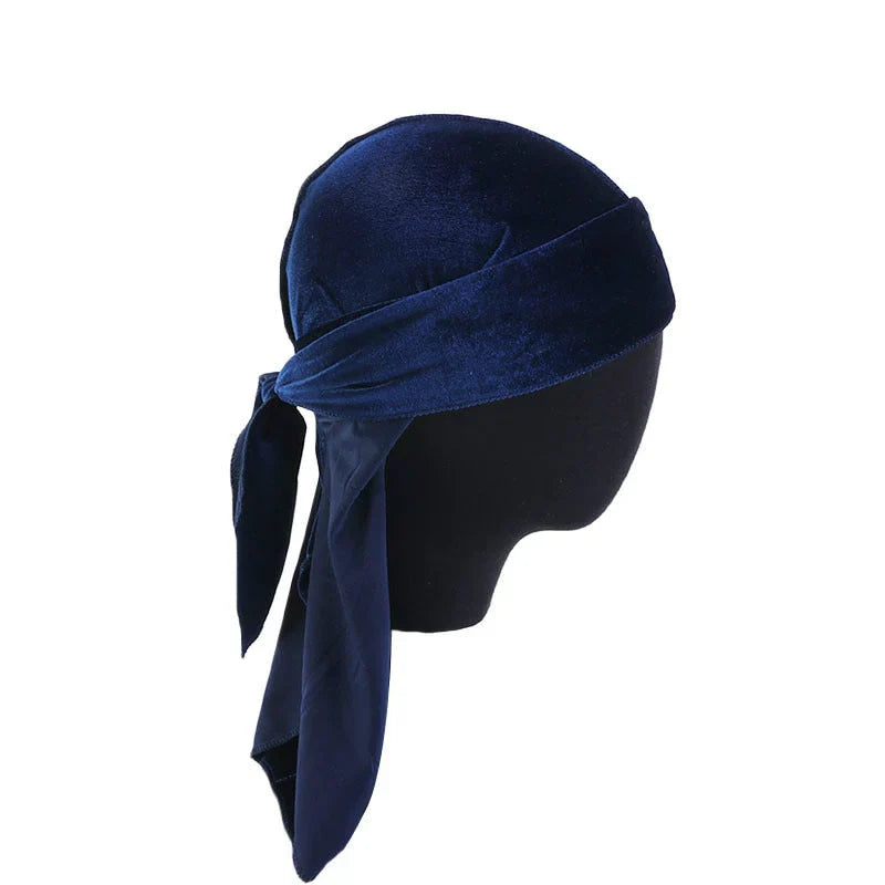 SilkWave - Ademende Fluwelen Durag