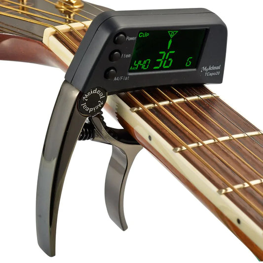 VerveSync - 2-in-1 Gitaar Capo & Tuner