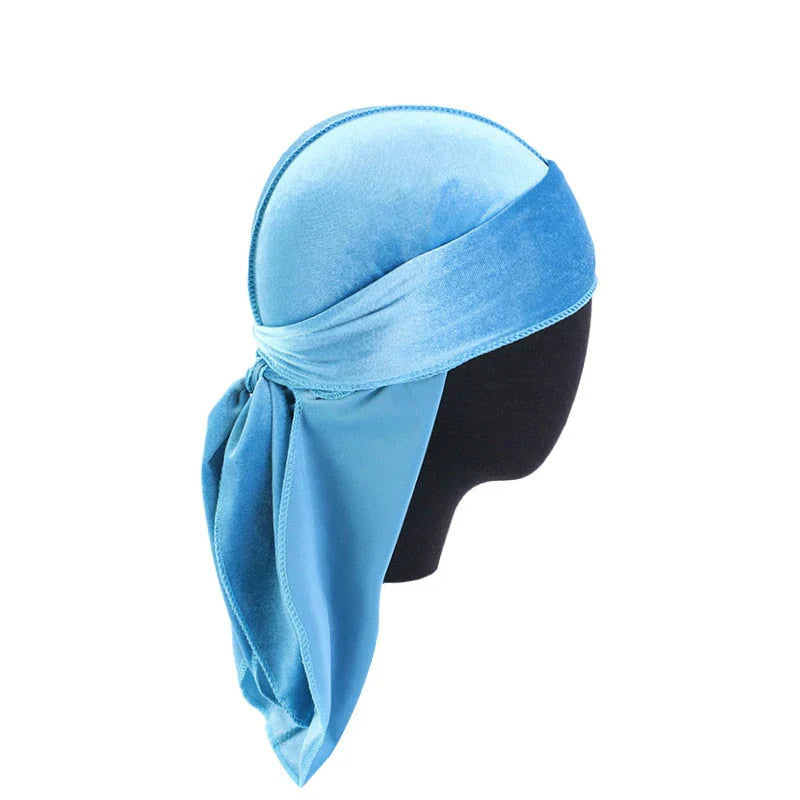 SilkWave - Ademende Fluwelen Durag