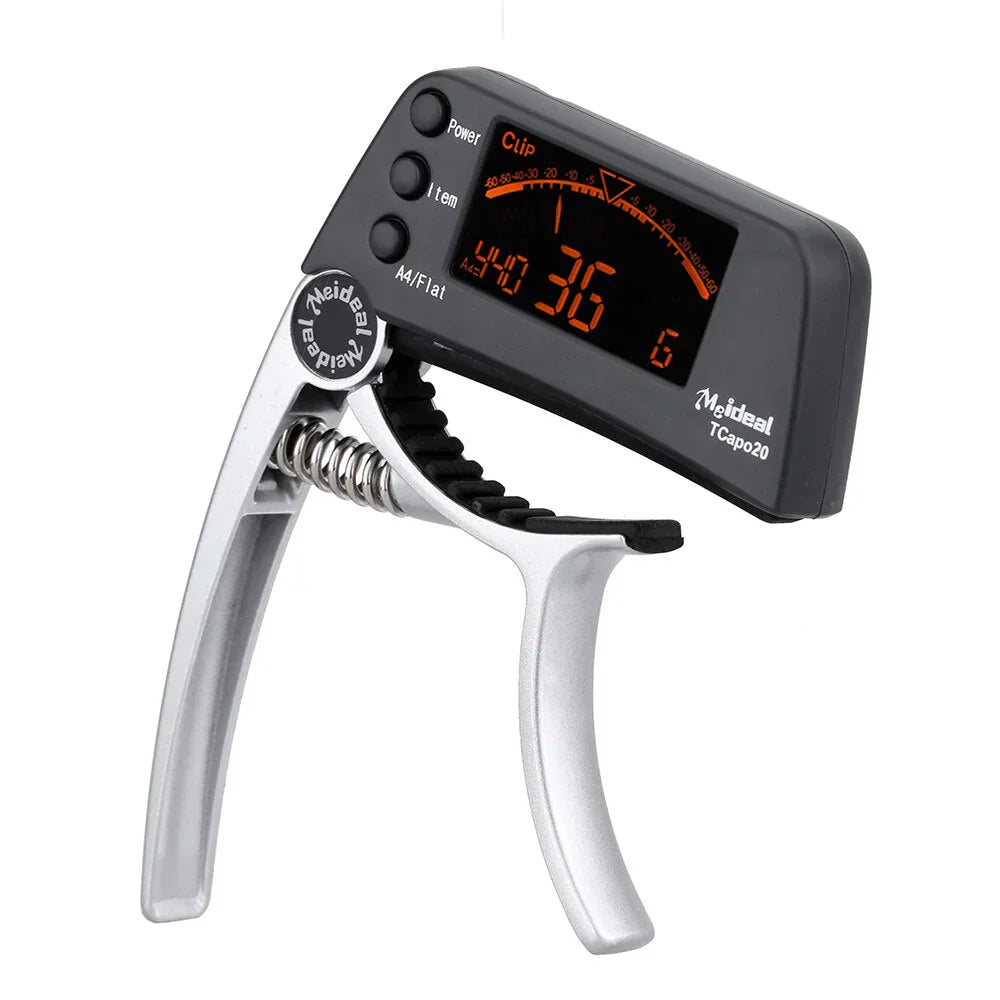 VerveSync - 2-in-1 Gitaar Capo & Tuner