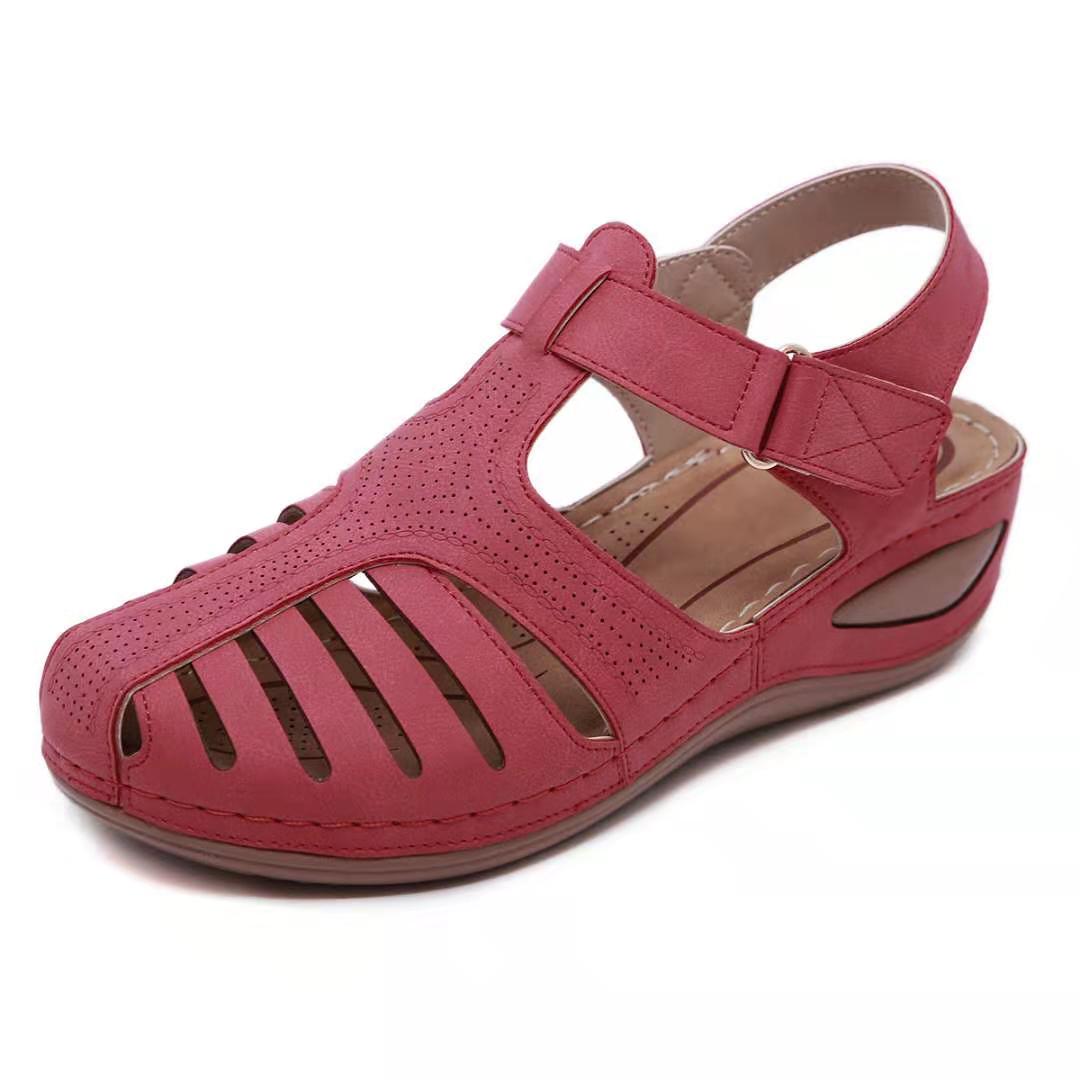 EcoNexia - Lederen Retro Orthopedische Sandalen