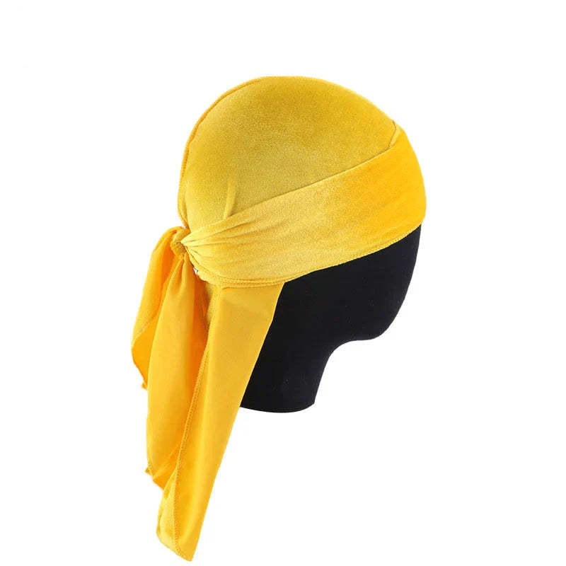 SilkWave - Ademende Fluwelen Durag