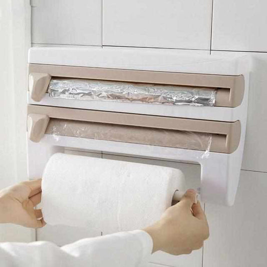 RollerRack - Multifunctionele keukenrolhouder met foliesnijder
