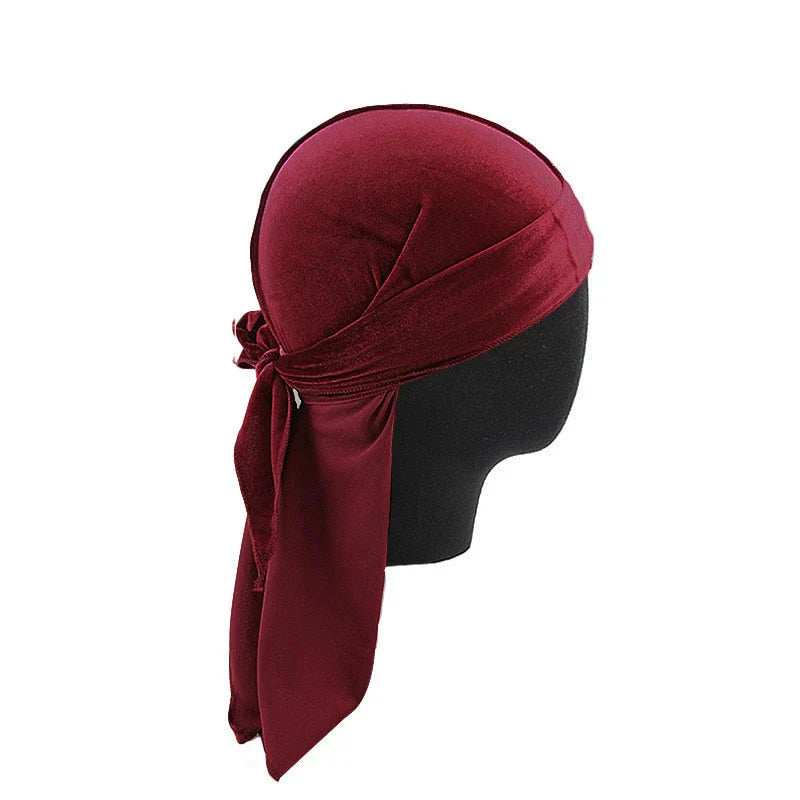 SilkWave - Ademende Fluwelen Durag