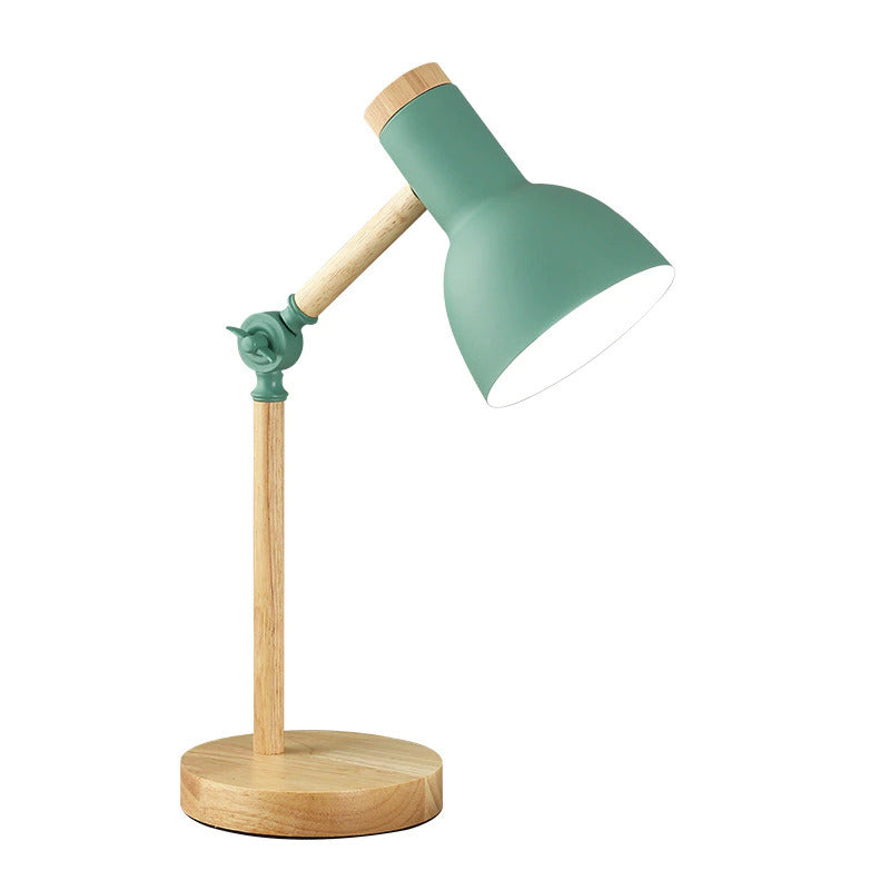 NordicGlow | Scandinavische Houten Bureau Lamp