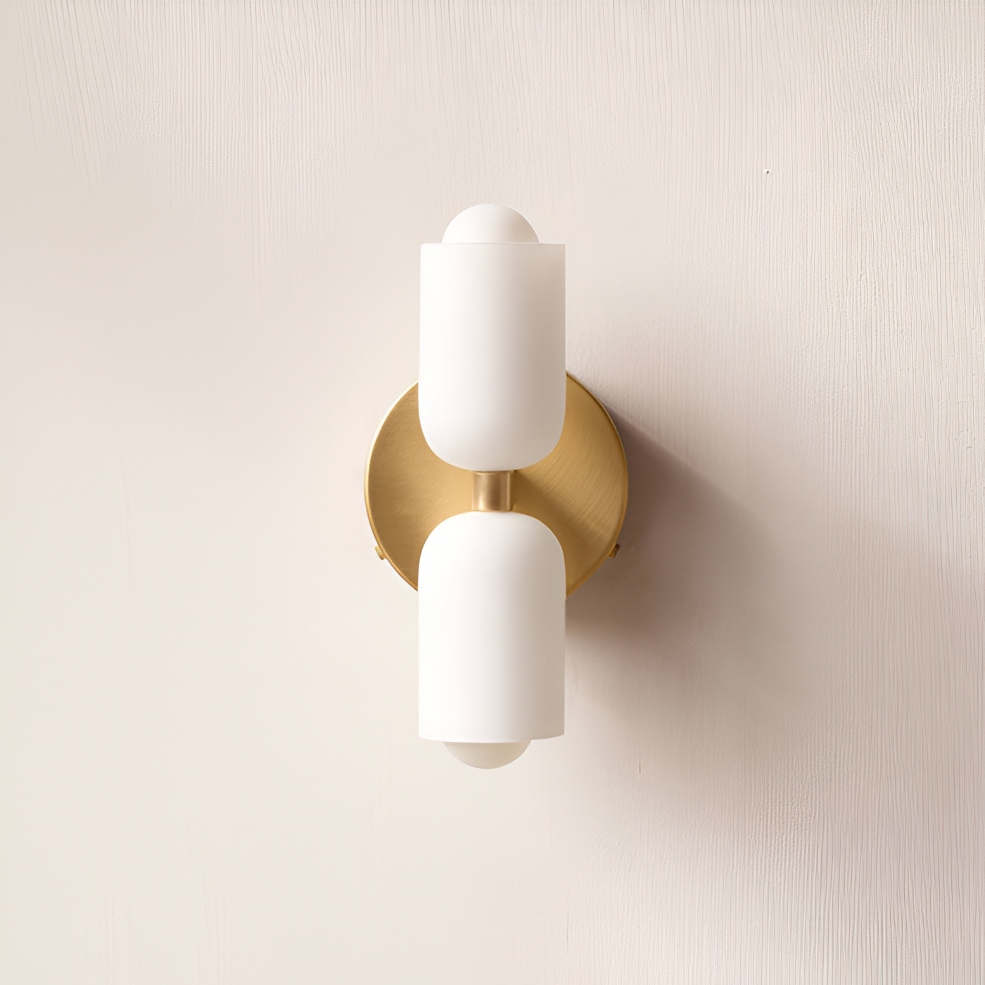 Duolight - Dubbele koppen wandlamp voor binnen