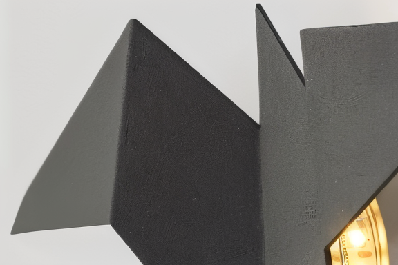 FeatherLux - Geometrische origami vogel wandlamp