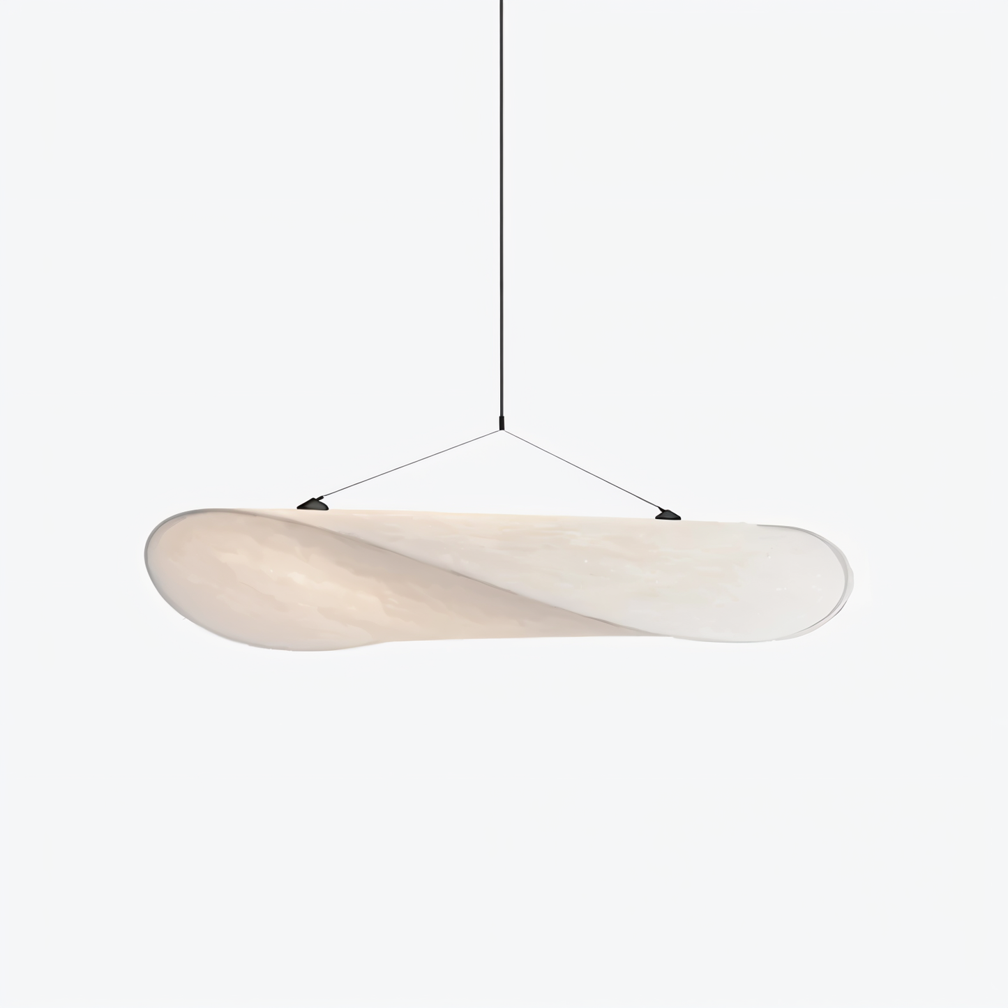 Silkylight - Handgemaakte stoffen LED hanglamp, modern design