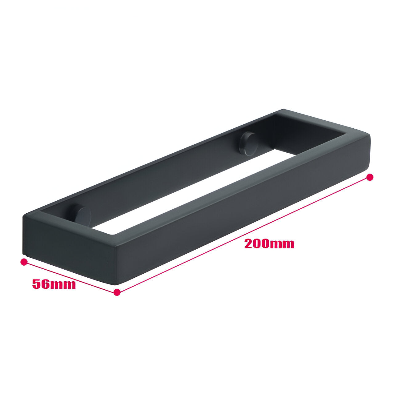 WallStash - Wandmontage Handdoekhouder van RVS