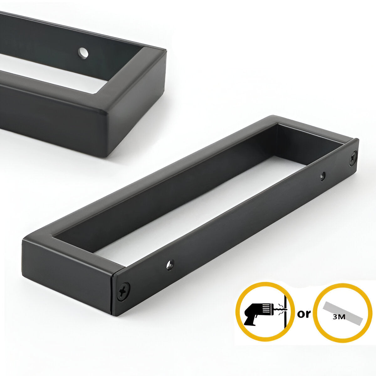 WallStash - Wandmontage Handdoekhouder van RVS