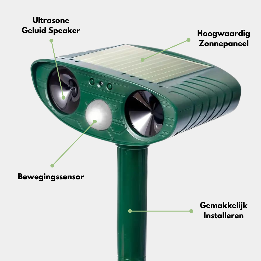 EcoSonic | Ultrasone Kattenverjager