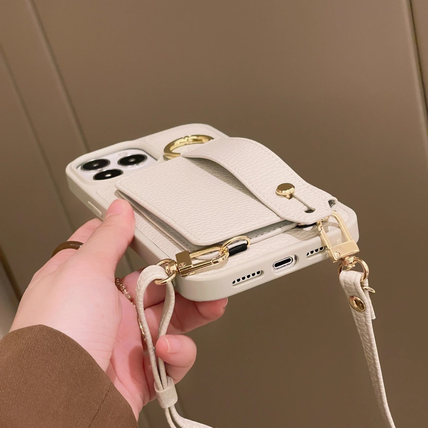 StrapPro - Kleurige iPhone crossbody hoes met schouderband